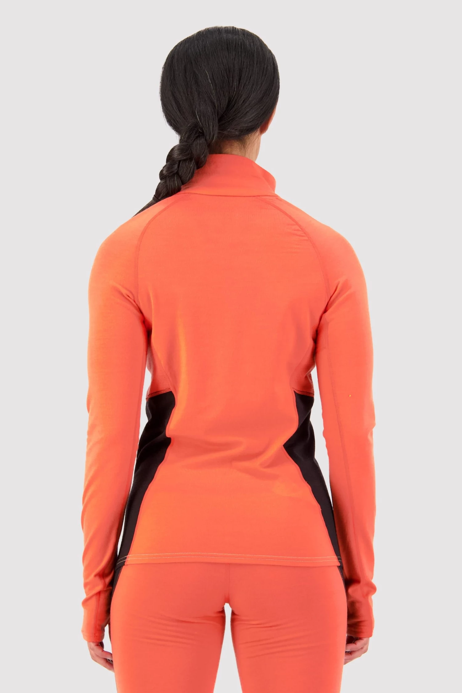 Mons Royale WOMEN Olympus Half Zip - High Vis