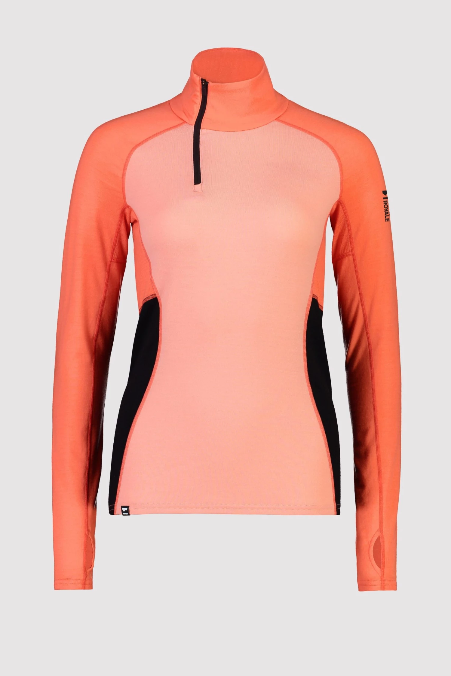 Mons Royale WOMEN Olympus Half Zip - High Vis