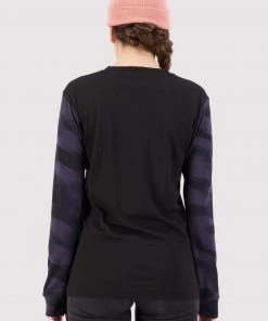 Mons Royale Yotei BF LS - Black Motion 9 WOMEN