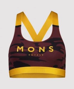 Mons Royale Merino Air-Con Stella X-Back Bra