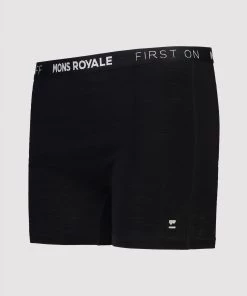 Mons Royale Hannah Hot Pant - Black Merino Air-Con