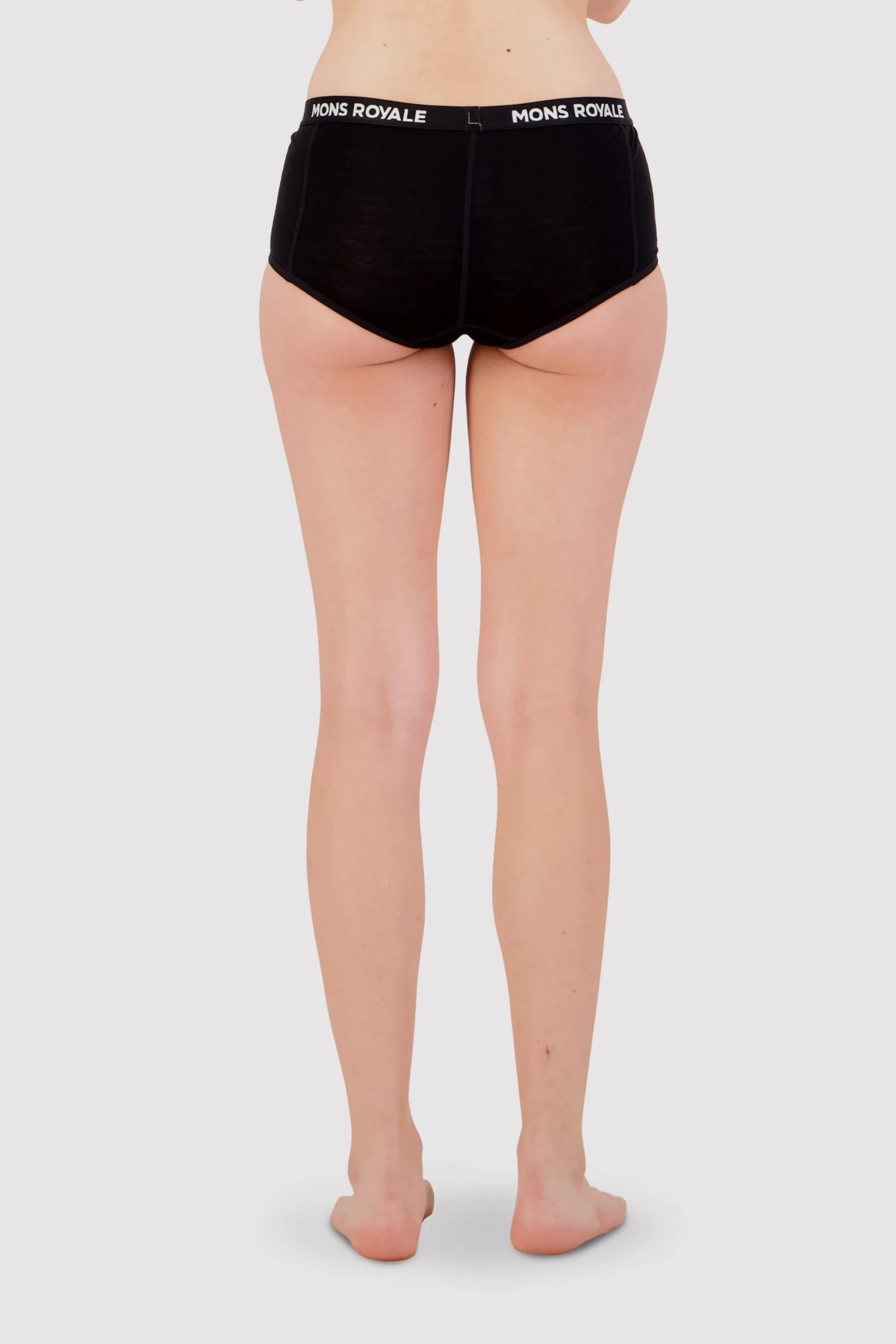 Mons Royale Sylvia Boyleg - Black Merino Air-Con