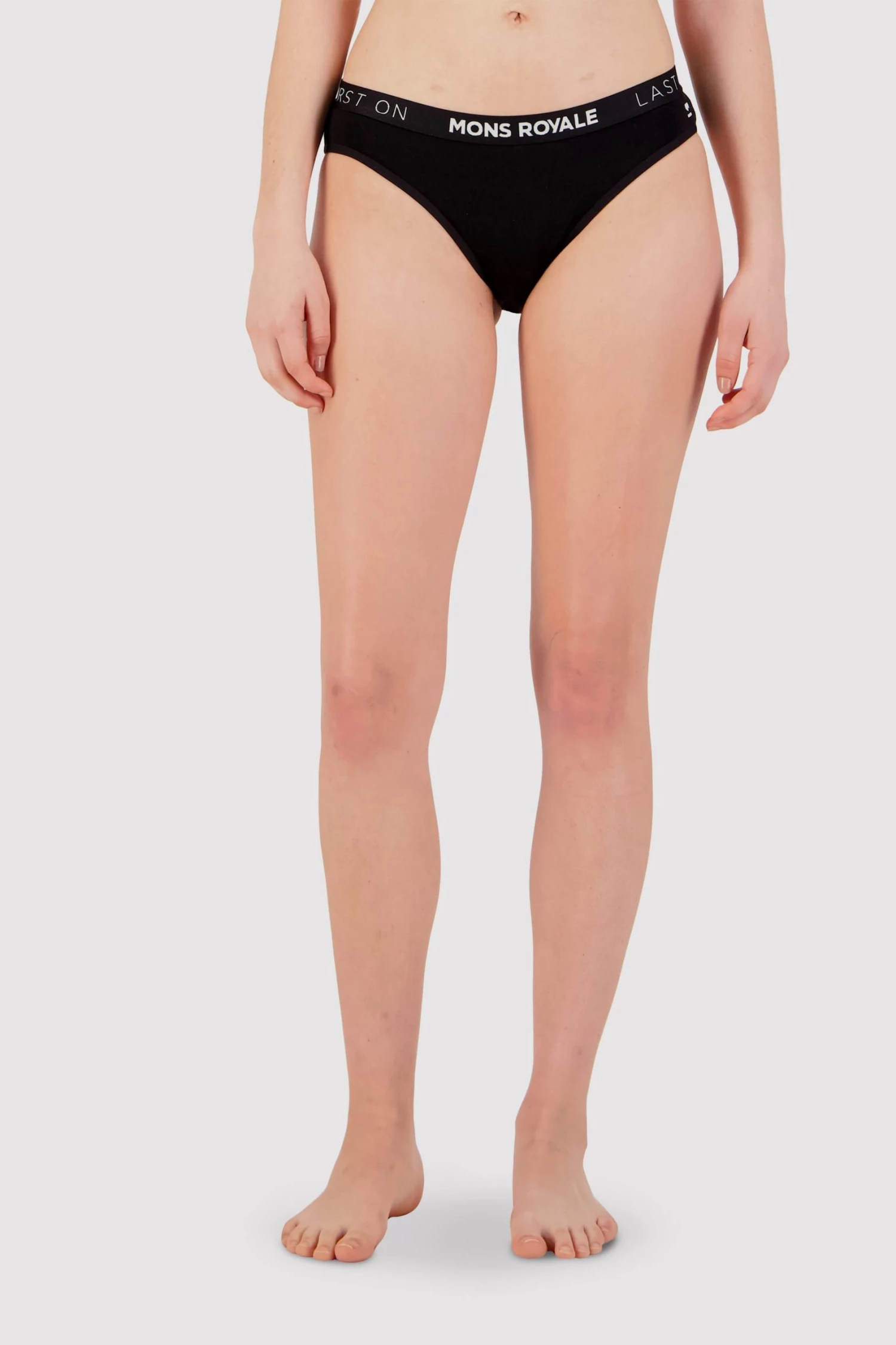 Mons Royale Merino Air-Con FOLO Brief - Black