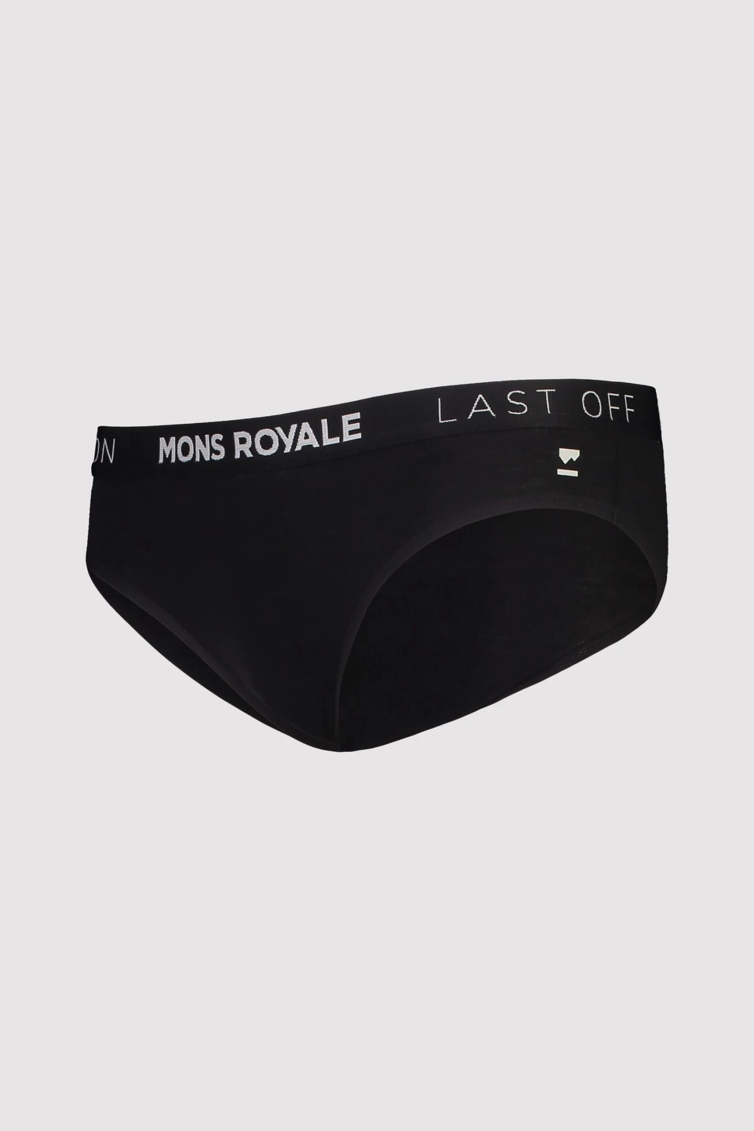 Mons Royale Merino Air-Con FOLO Brief - Black