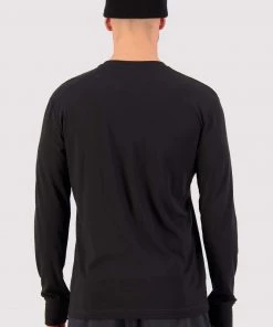 Mons Royale Yotei LS - Black Motion 9 MEN