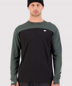 Mons Royale MEN Yotei LS - Rosin Black