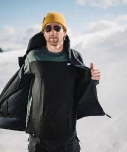 Mons Royale MEN Yotei LS - Rosin Black