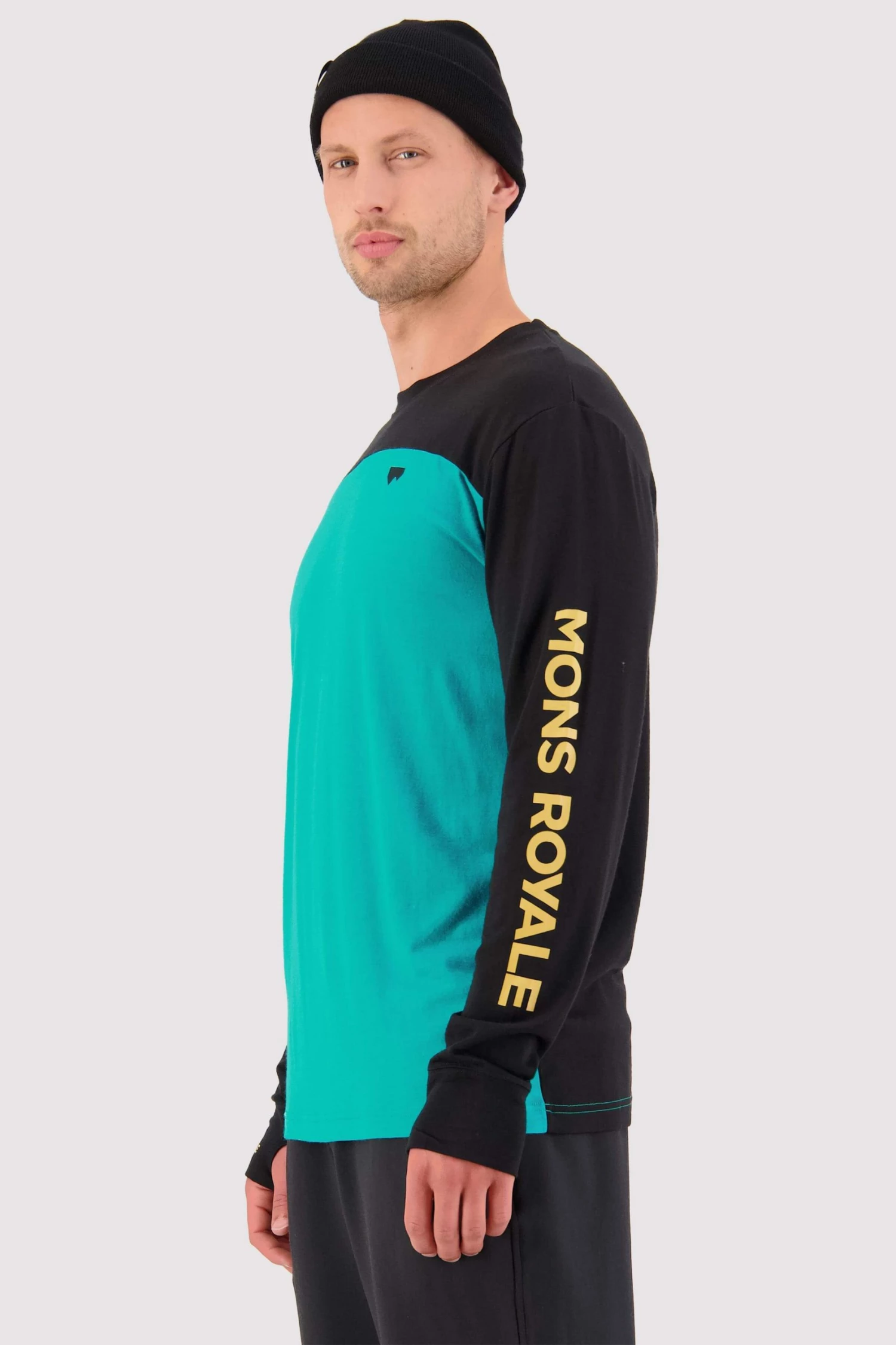 Mons Royale Yotei LS - Marina Black MEN