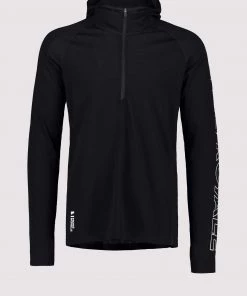 Mons Royale Temple Merino Air-Con Hood - Black