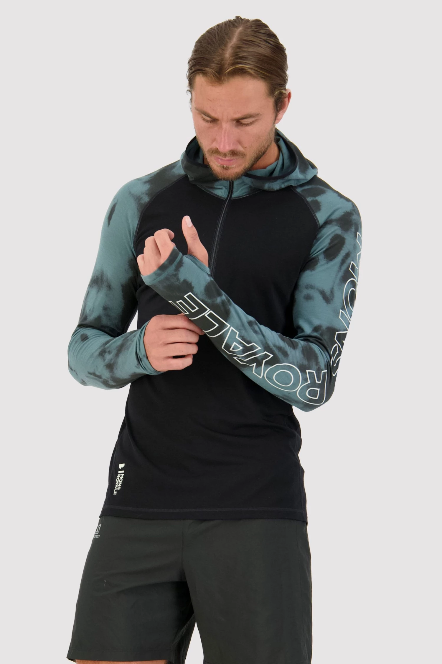 Mons Royale Temple Merino Air-Con Hood MEN