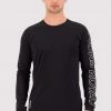 Mons Royale Temple Merino Air-Con LS - Black