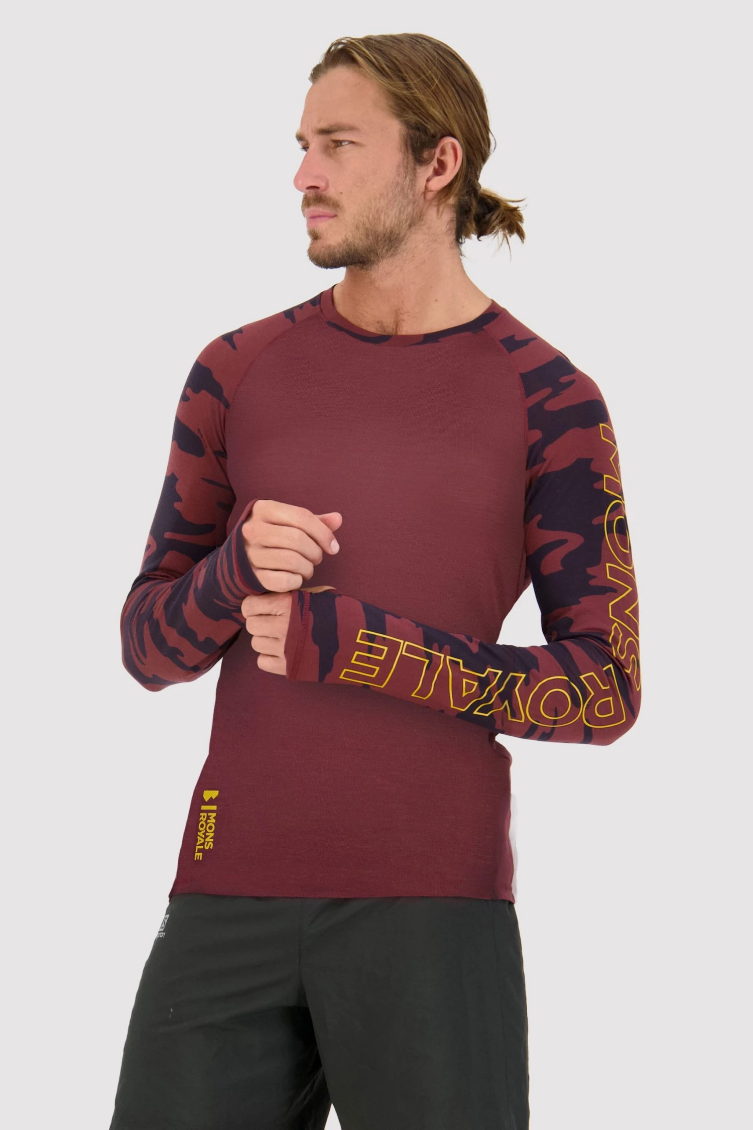 Mons Royale MEN Temple Merino Air-Con LS