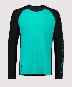 Mons Royale Temple Merino Air-Con LS - Marina Black MEN