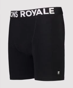 Mons Royale Hold'em Boxer - Black MEN