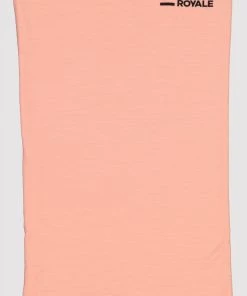 Mons Royale Double Up 100% Merino Neckwarmer - Peach