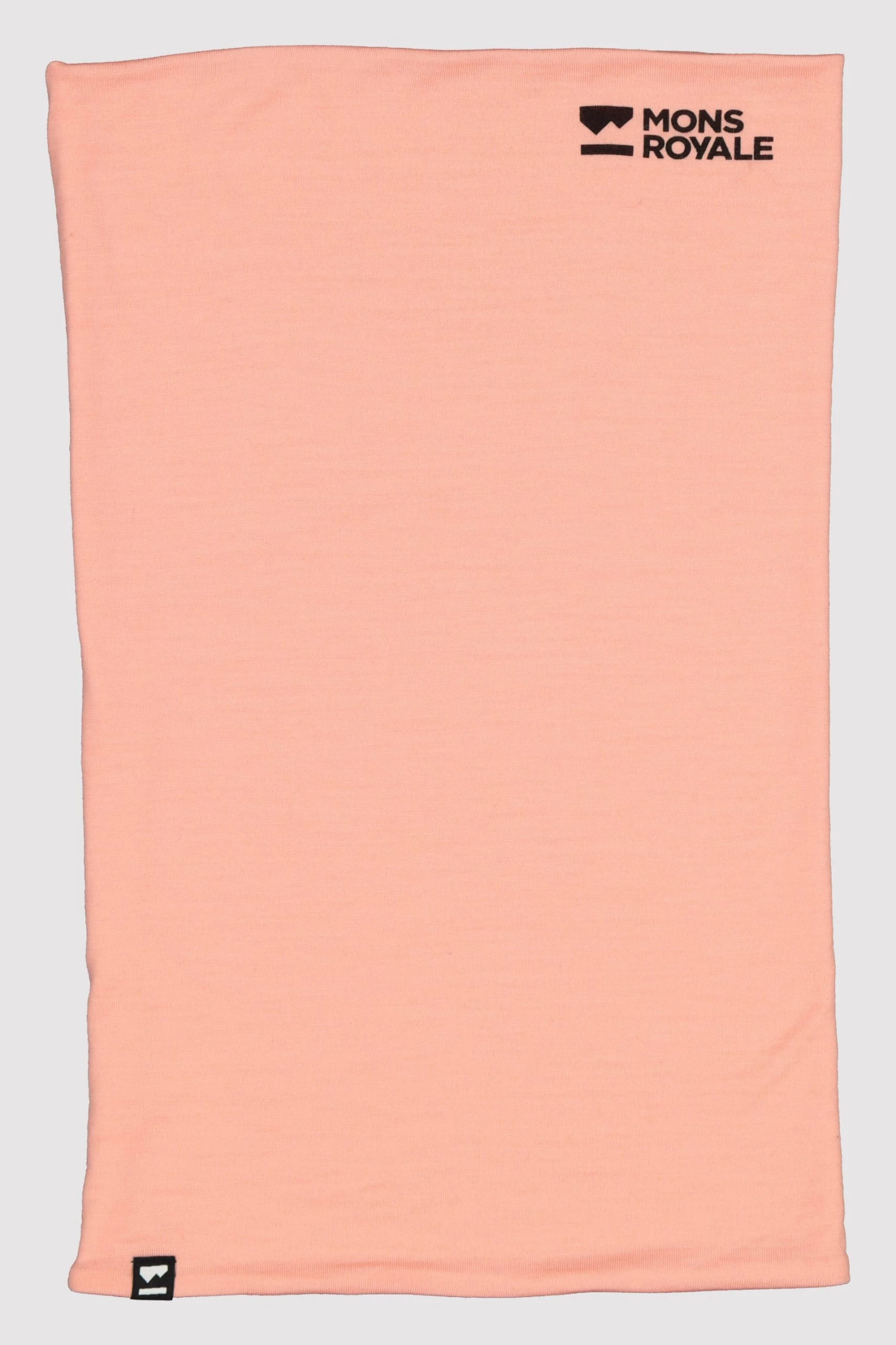 Mons Royale Double Up 100% Merino Neckwarmer - Peach