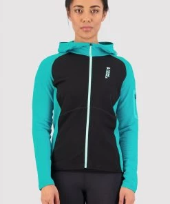 Mons Royale Ascend Full Zip Hood - Marina Black