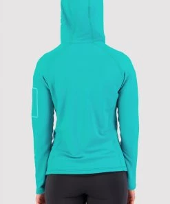 Mons Royale Ascend Full Zip Hood - Marina Black