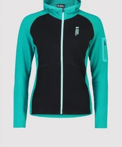 Mons Royale Ascend Full Zip Hood - Marina Black
