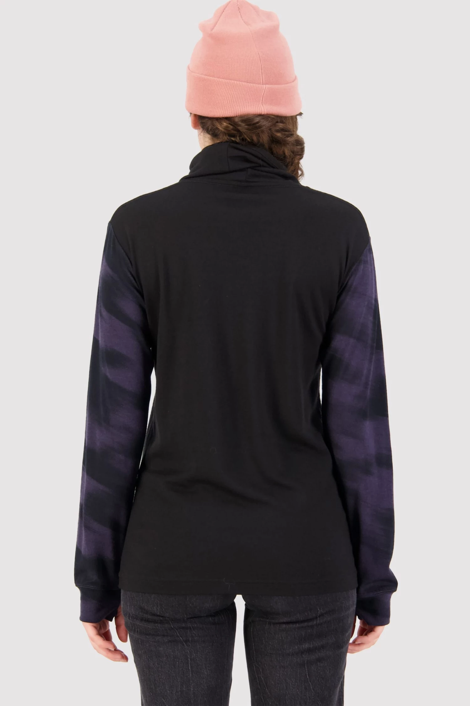 Mons Royale Yotei BF High Neck - Black Motion 9