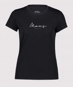 Mons Royale Icon Merino Air-Con Tee - Black