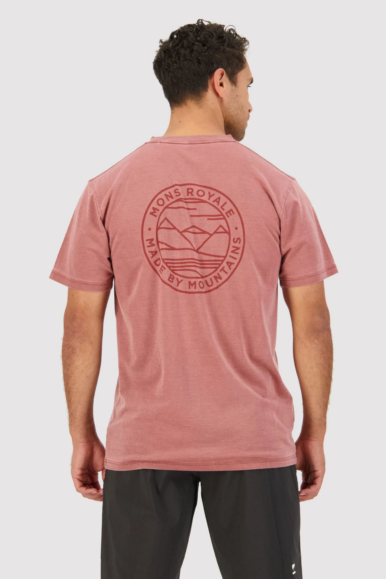 Mons Royale Icon Merino Air-Con T-Shirt Vintage Wash MEN