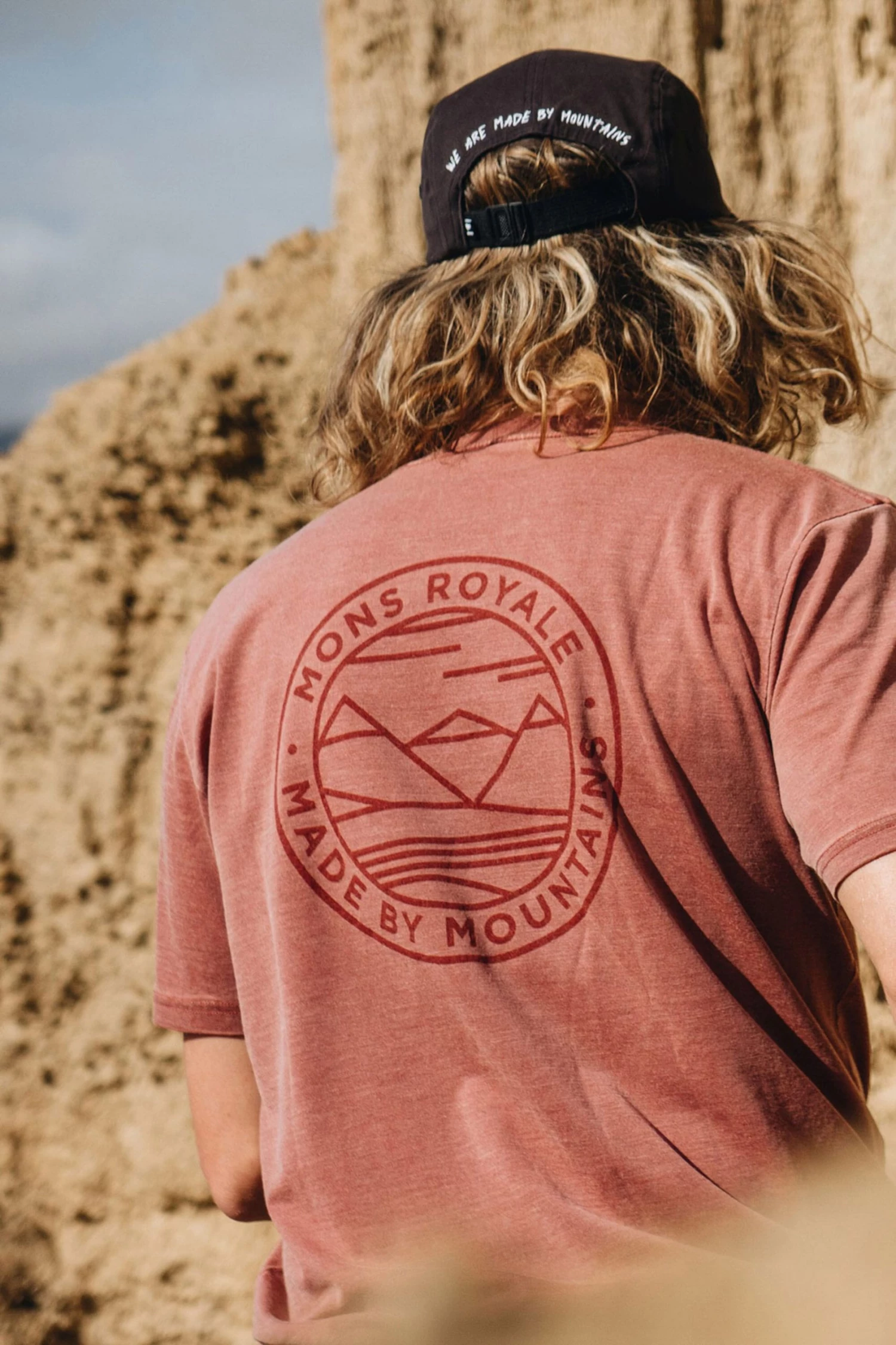 Mons Royale Icon Merino Air-Con T-Shirt Vintage Wash MEN