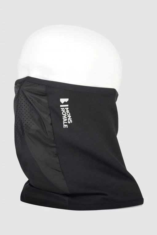 Mons Royale ACCESSORIES Storm Tech Neckwarmer - Black