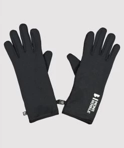 Mons Royale Amp Wool Fleece Glove - Black