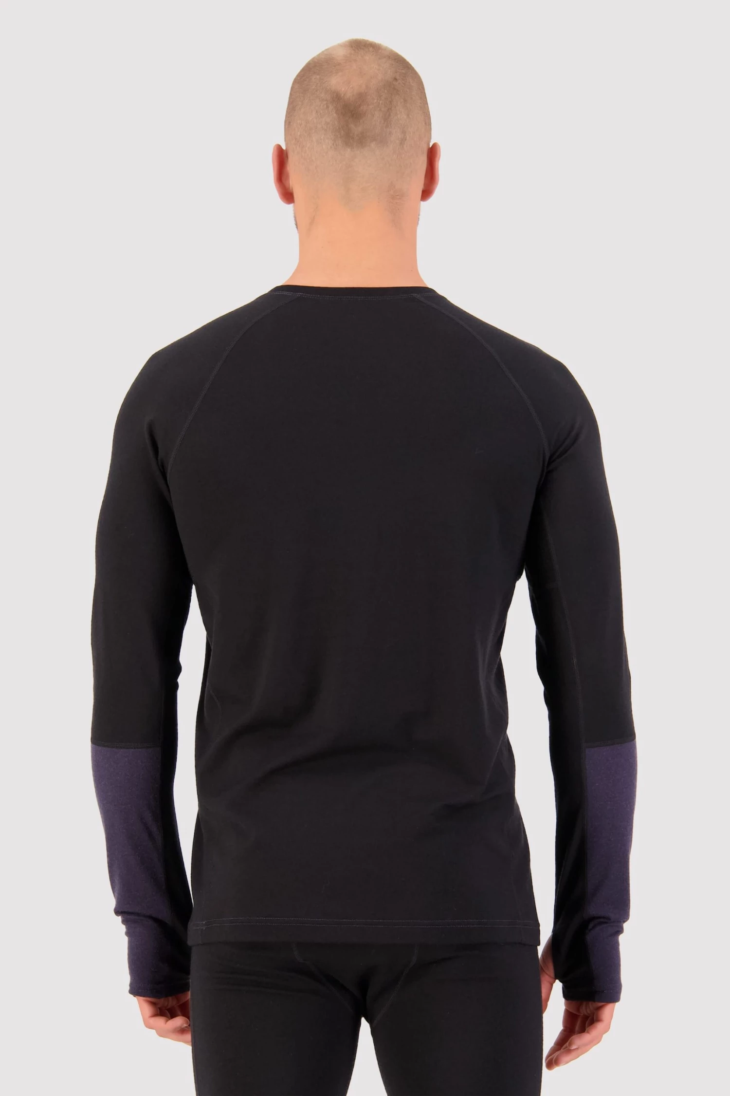 Mons Royale Olympus LS - Black 9 Iron MEN