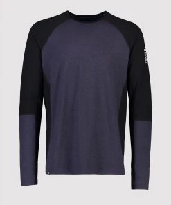 Mons Royale Olympus LS - Black 9 Iron MEN