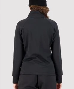 Mons Royale WOMEN Nevis Merino Fleece Jacket - Black