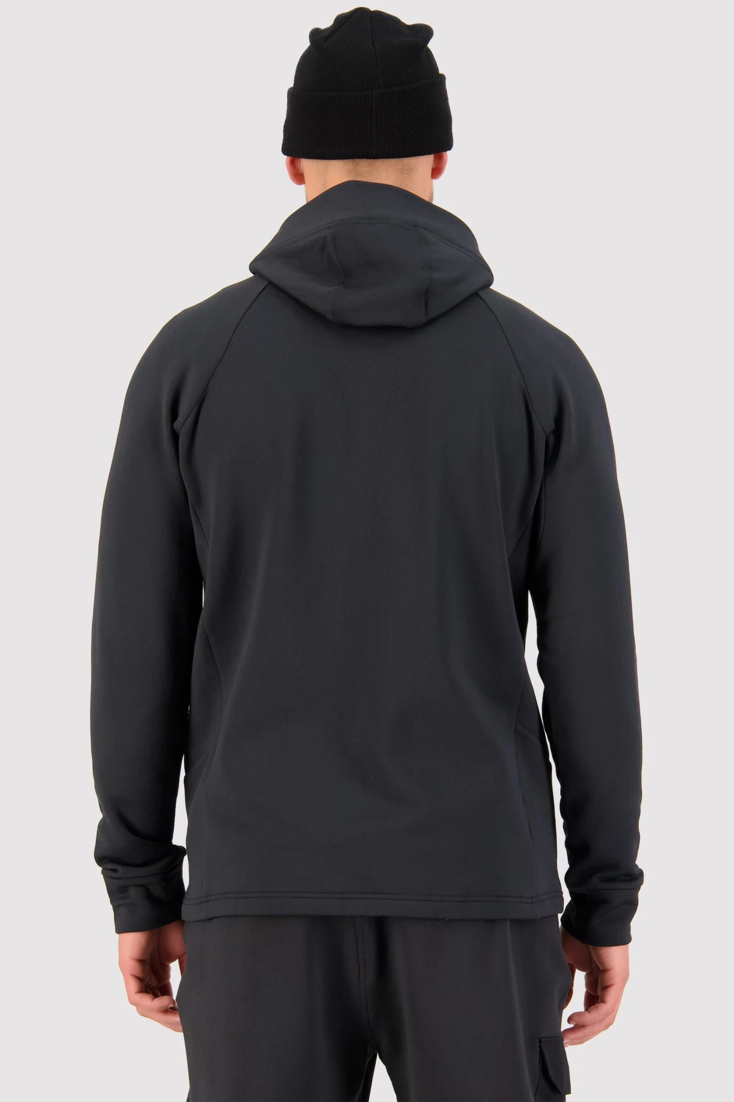Mons Royale MEN Nevis Merino Fleece Hood - Black