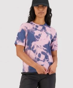 Mons Royale Icon Merino Air-Con Relaxed Tee Tie Dyed
