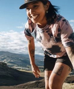 Mons Royale Icon Merino Air-Con Relaxed Tee Tie Dyed