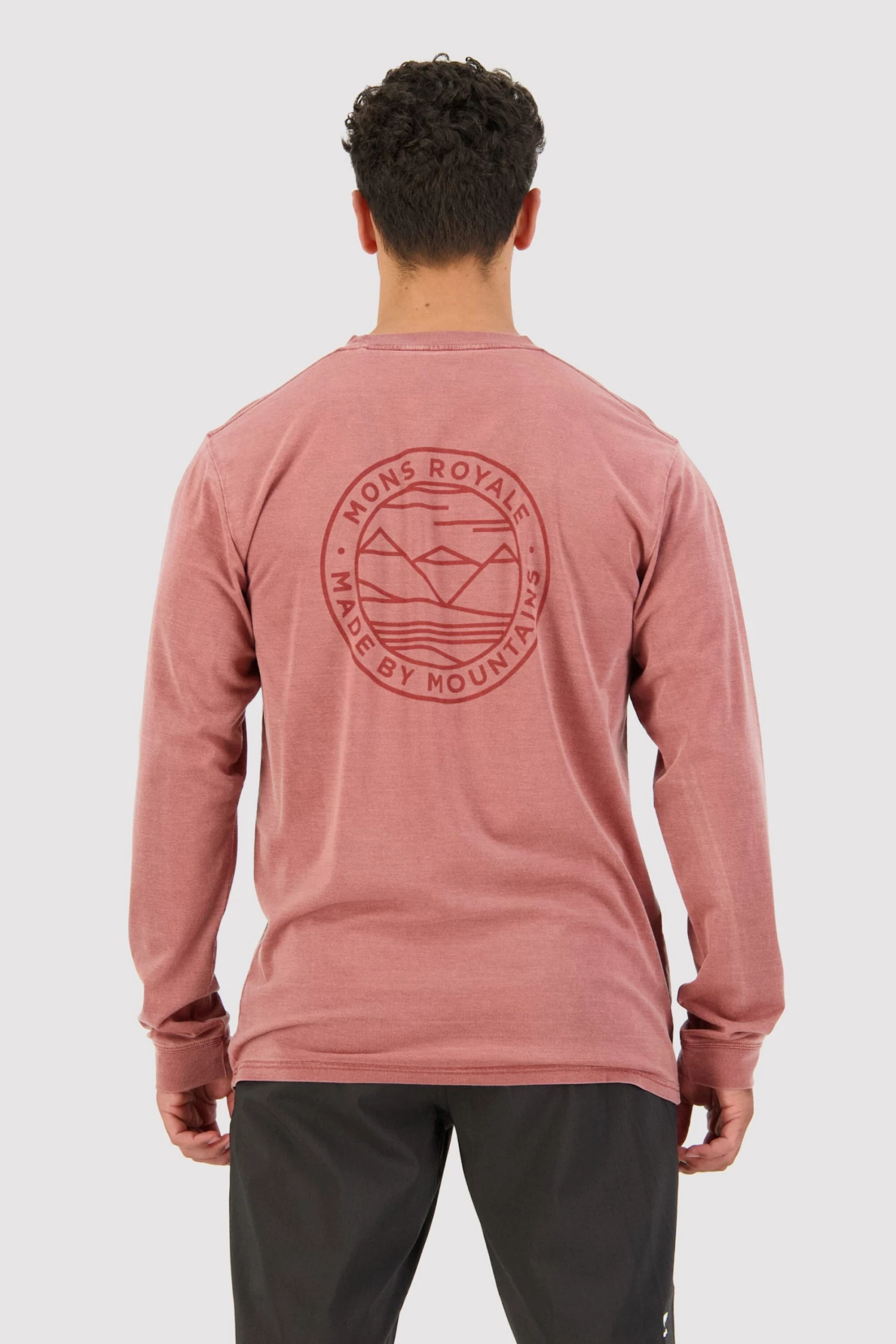 Mons Royale MEN Icon Merino Air-Con LS Vintage Wash