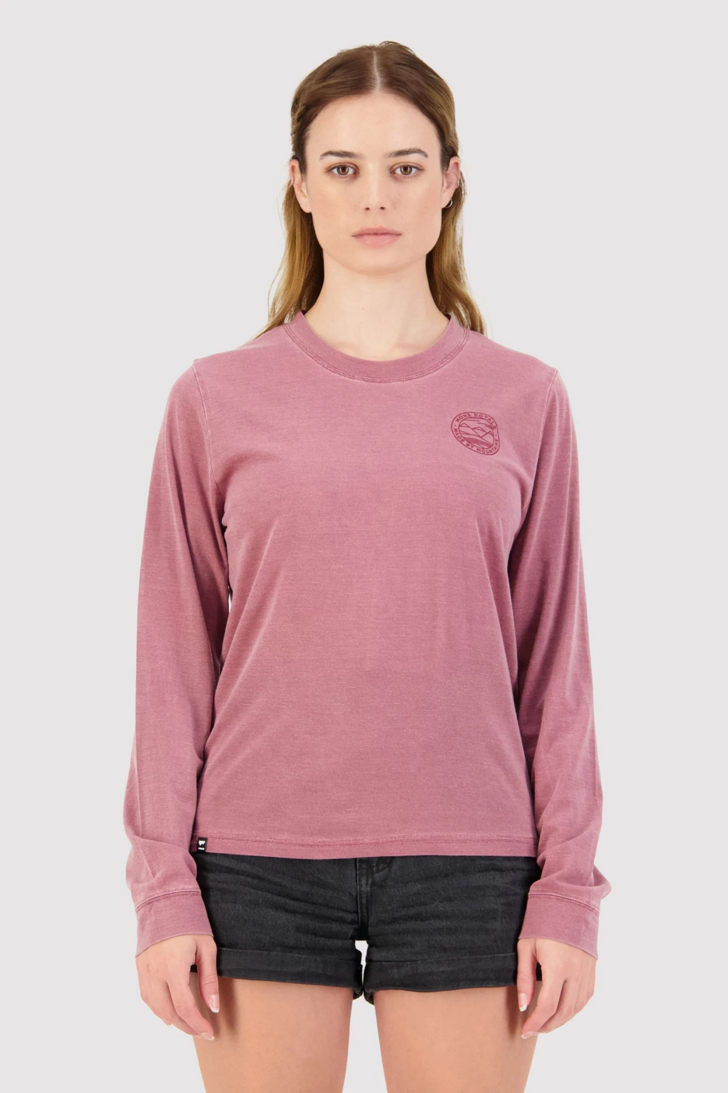 Mons Royale Icon Merino Air-Con Relaxed LS Vintage Wash