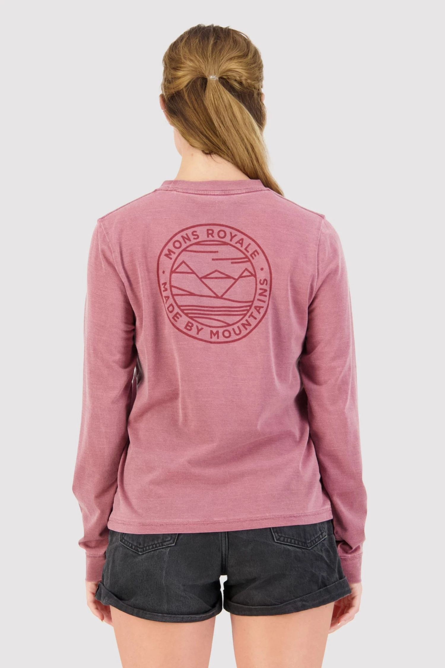 Mons Royale Icon Merino Air-Con Relaxed LS Vintage Wash