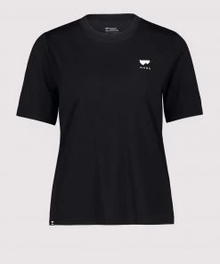 Mons Royale Icon Merino Air-Con Relaxed Tee - Black