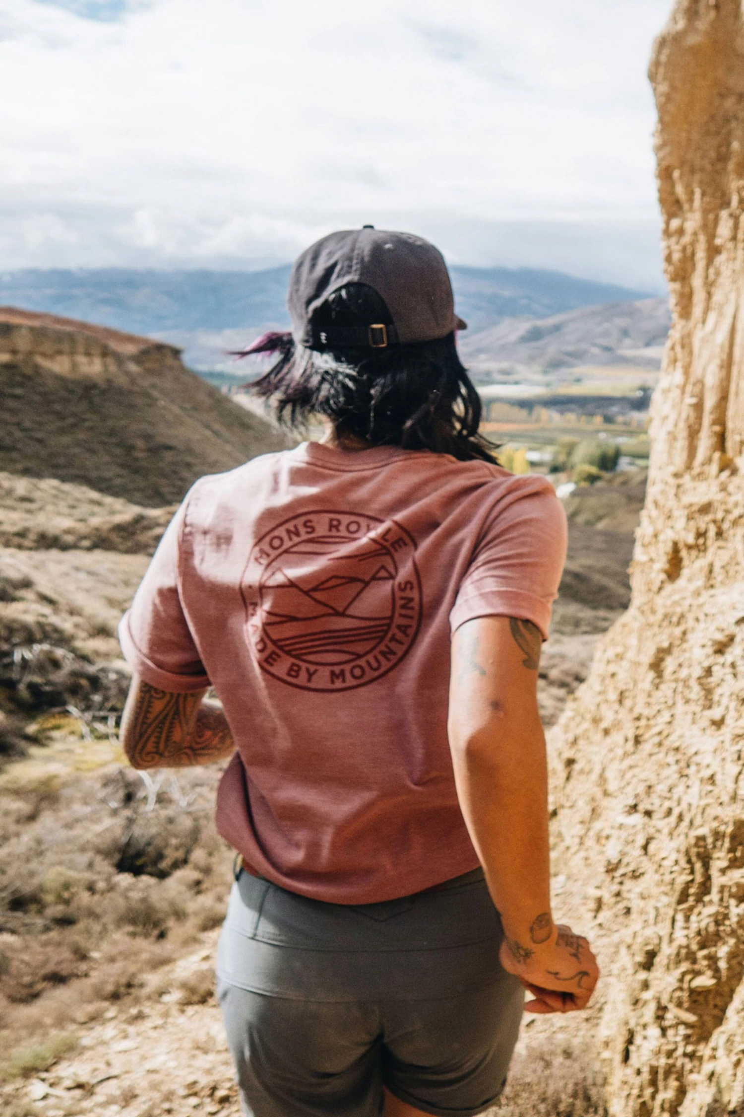 Mons Royale Icon Merino Air-Con Relaxed Tee Vintage Wash