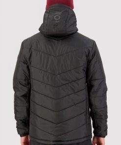 Mons Royale Nordkette Wool Insulation Hood - Black MEN
