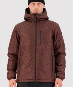 Mons Royale Nordkette Wool Insulation Hood - Cocoa