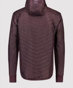 Mons Royale Arete Merino Insulation Hood - Toffee Wine MEN