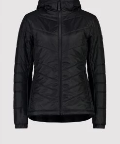 Mons Royale Nordkette Merino Insulation Hood - Black WOMEN