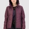 Mons Royale Nordkette Merino Insulation Hood - Wine WOMEN