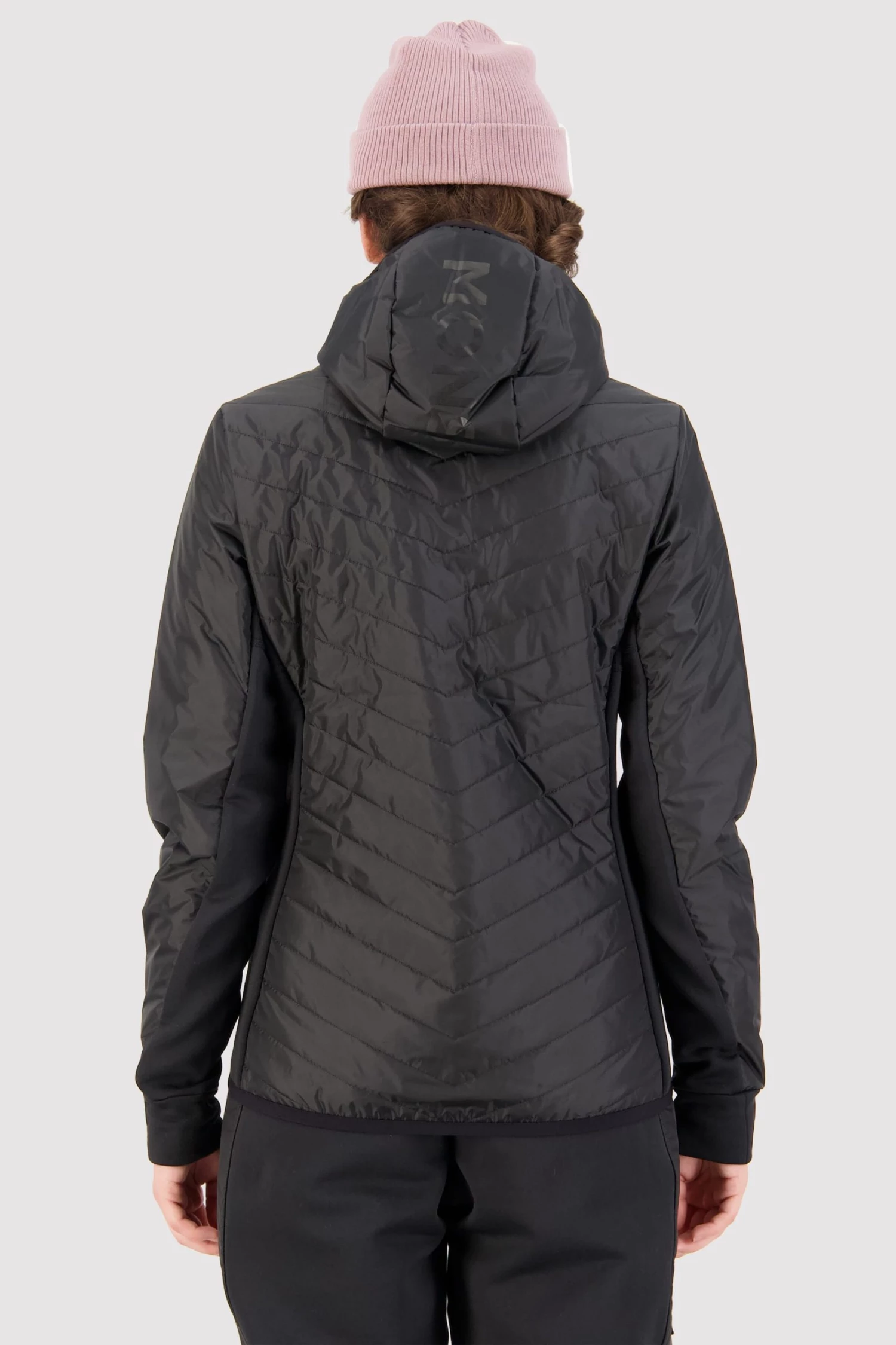 Mons Royale Neve Merino Insulation Hood - Black