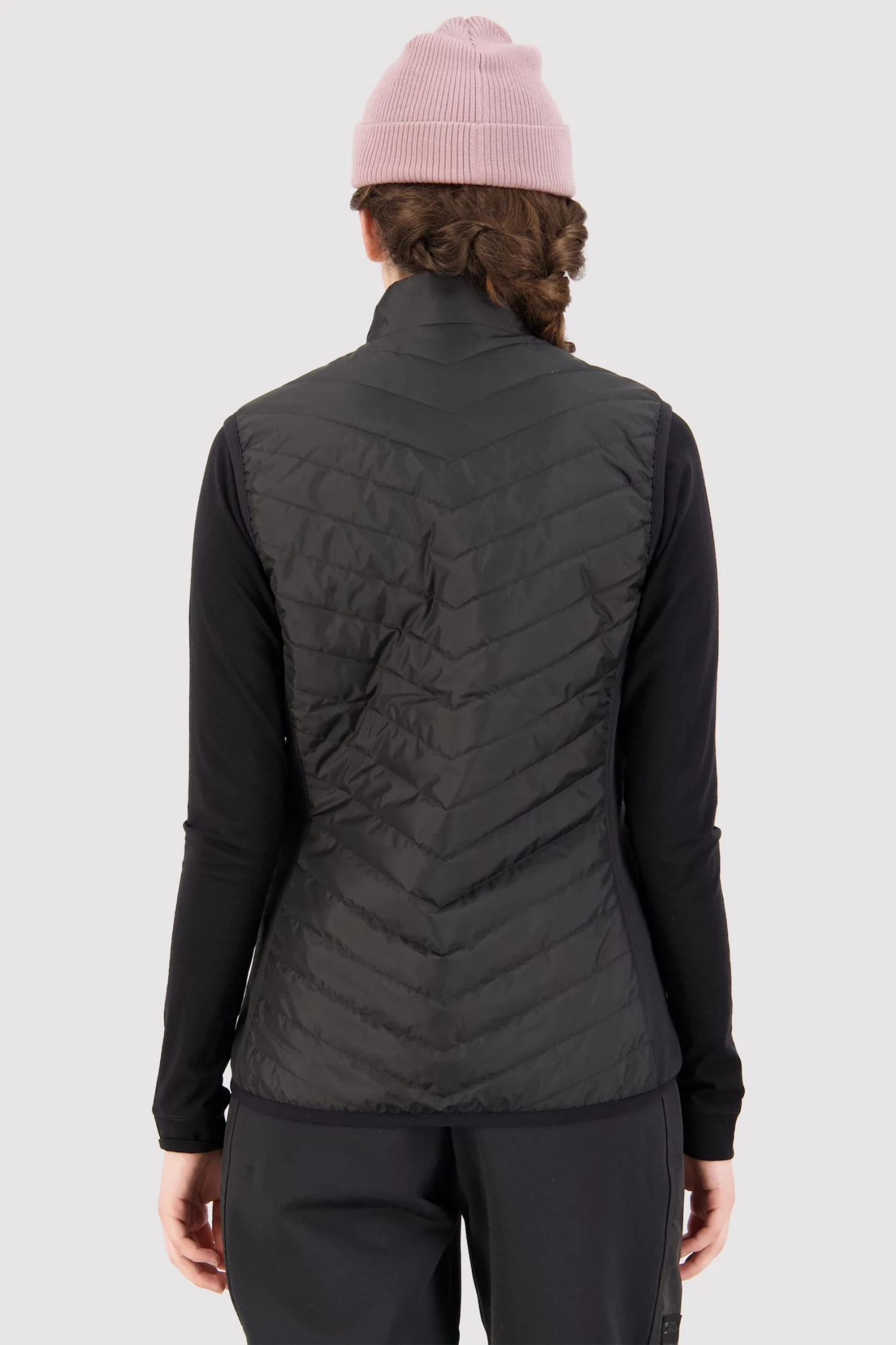 Mons Royale Neve Merino Insulation Vest - Black