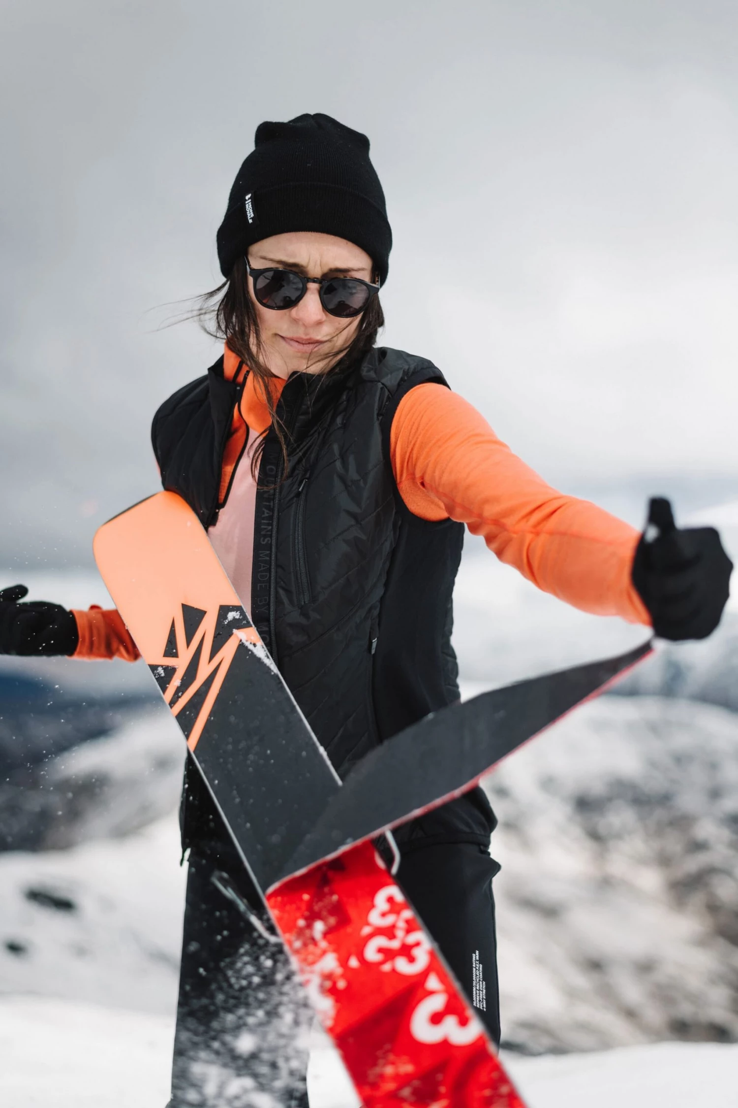 Mons Royale Neve Merino Insulation Vest - Black