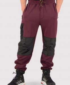 Mons Royale Decade Merino Fleece Pants - Wine MEN