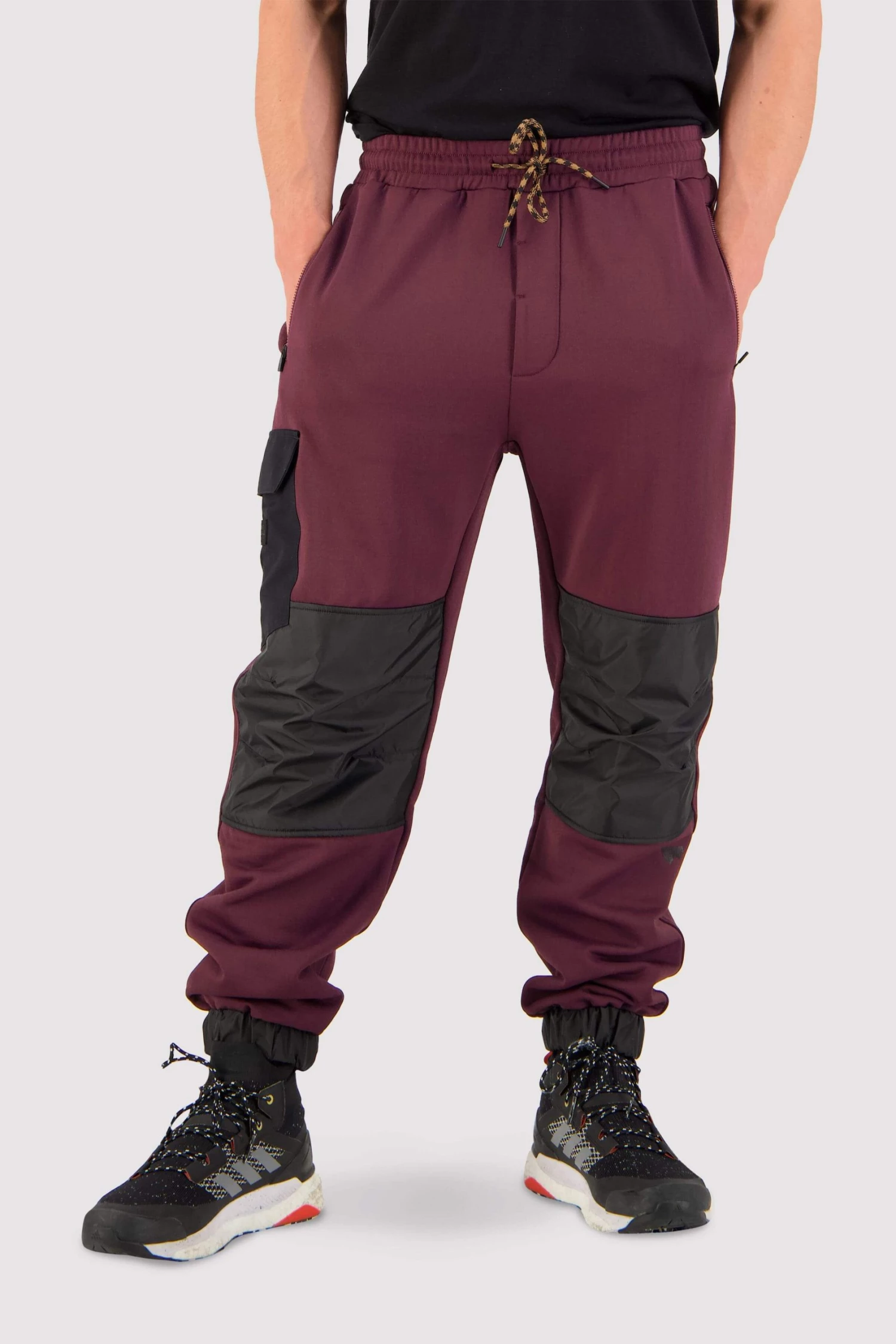 Mons Royale Decade Merino Fleece Pants - Wine MEN